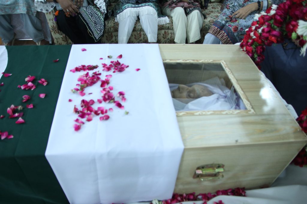General Rahim Khan Funeral Rawalakot